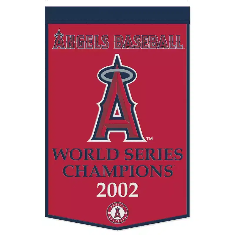 24" x 38" MLB Los Angeles Angels Wool Banner
