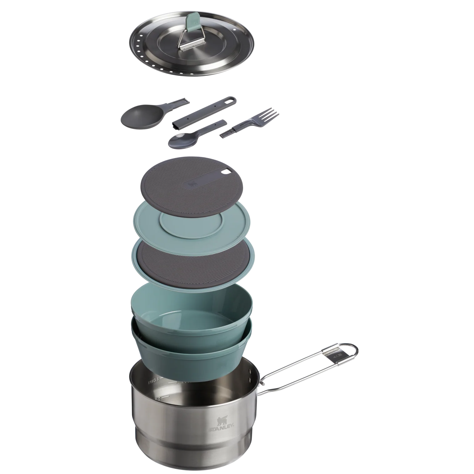 The Wildfare Go Two Bowl Prep & Cook Set 14-piece set | 1.65 QT