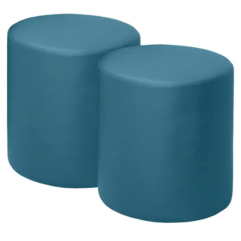 Logan Round Ottoman (Set of 2)