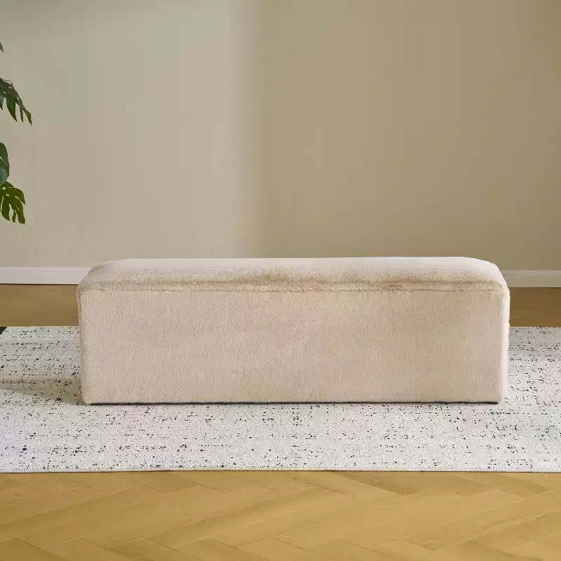 Christopher Knight Home Annette Modern Upholstered Long Ottoman