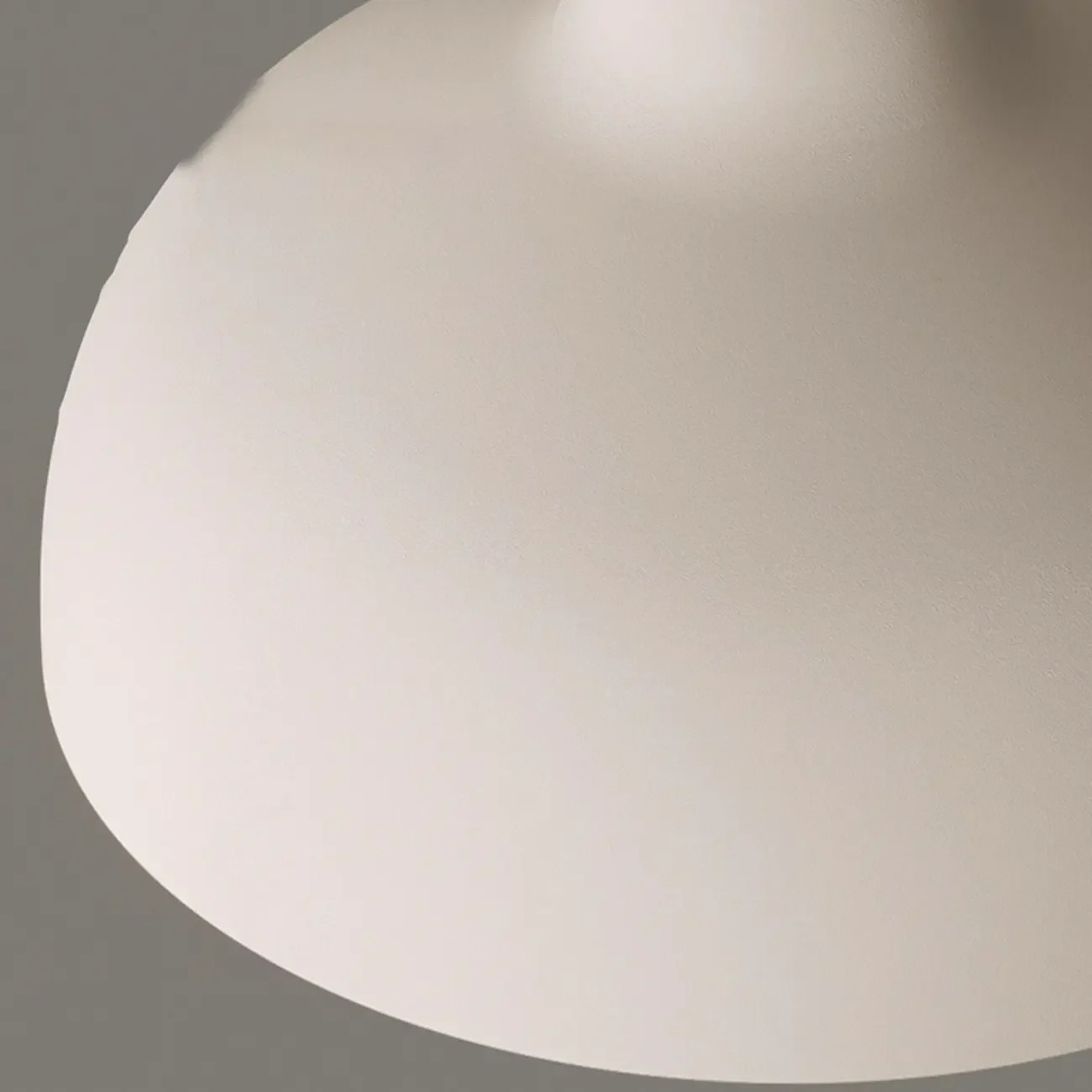 Modern White Metal Bowl Adjustable Kitchen Pendant Light