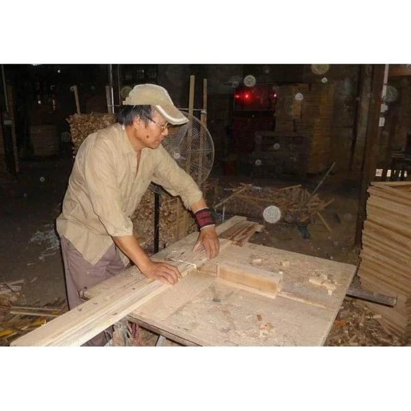 Natural Fiber Wheeled 4-drawer Chest of Drawers - 17.25W x 12.50D x 38.25H