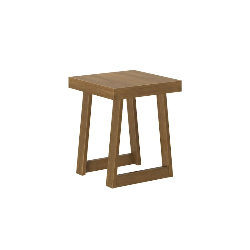 Plank and Beam Classic Square Side Table - 20.25