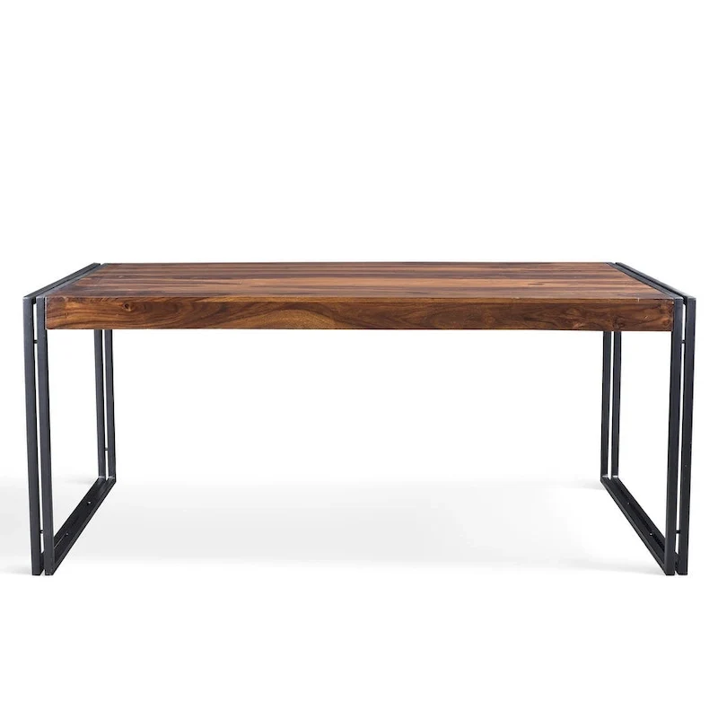Timbergirl Handmade Reclaimed Sheesham Wood Dining Table (India)