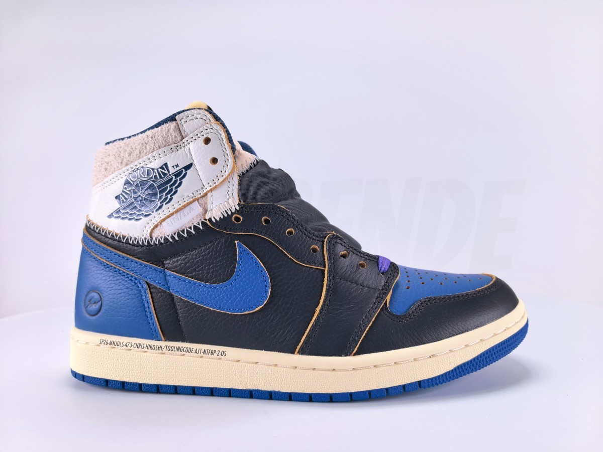 Jordan 1 Retro High OG SP Fragment x Union LA Sport Royal - Aktrende