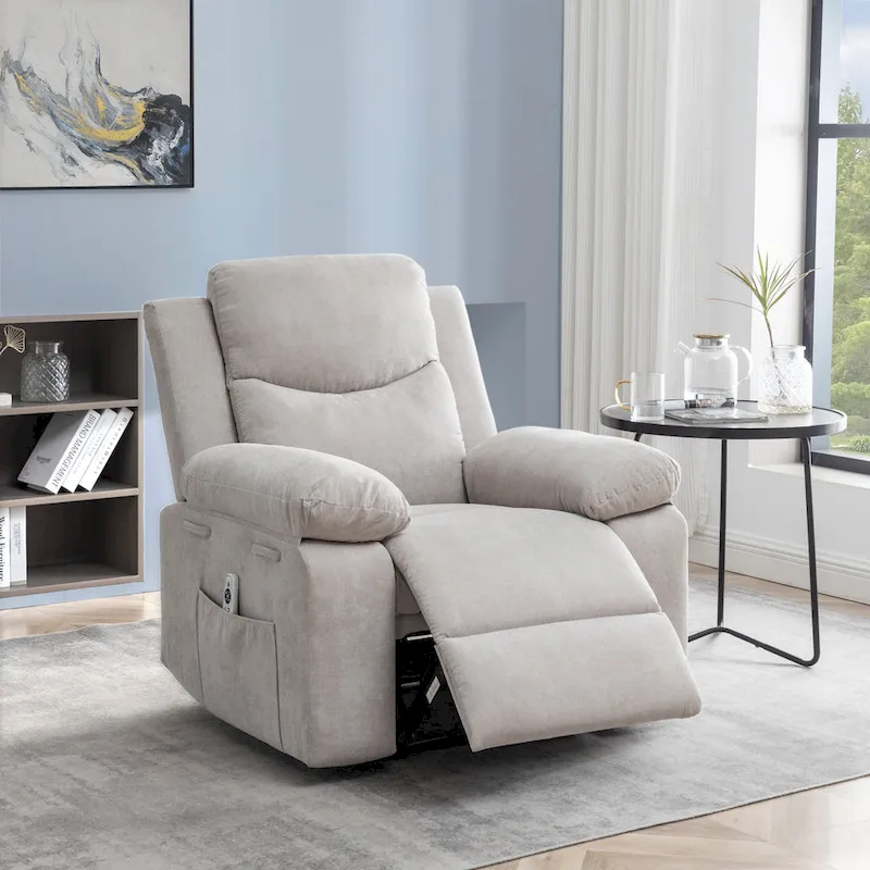 Power Recliner Chair with Adjustable Massage and Heating