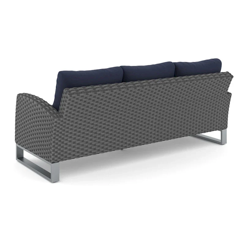 New Classic Furniture Fiji 4-Piece Patio Sofa Set with Sled Base