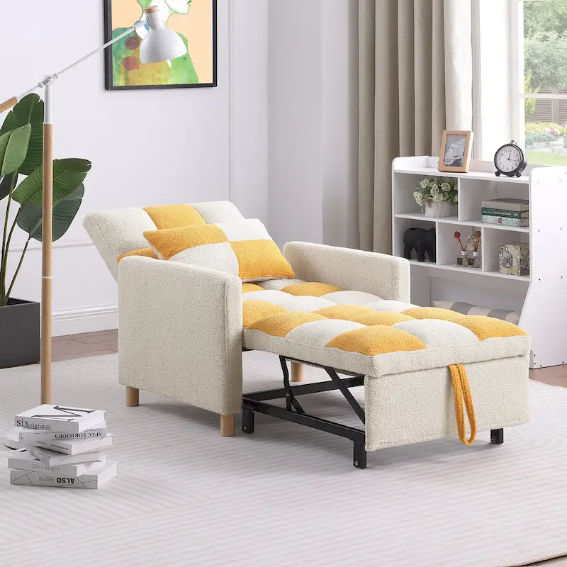 Convertible Sleeper Sofa Chair Bed
