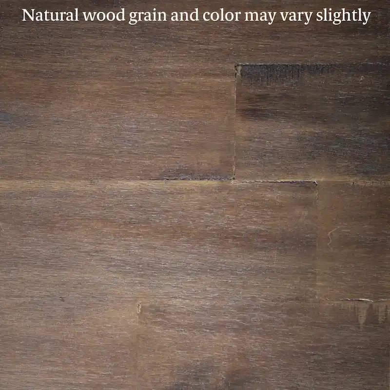 Priage by ZINUS 21 Brown Solid Wood Side Table