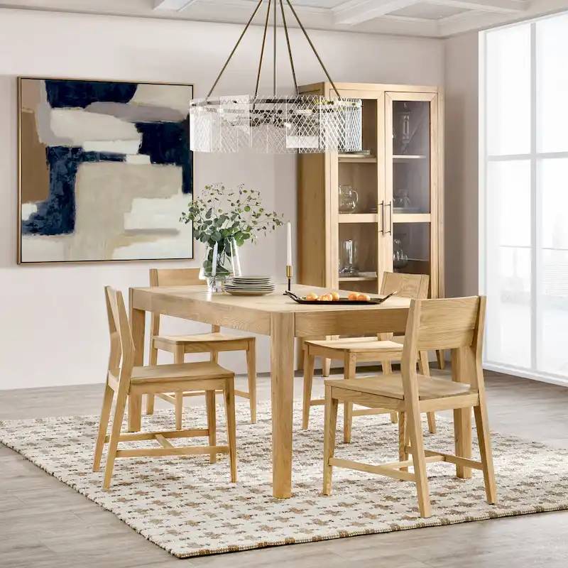 72 Dining Table in Natural Brown - 72Wx38Dx30H