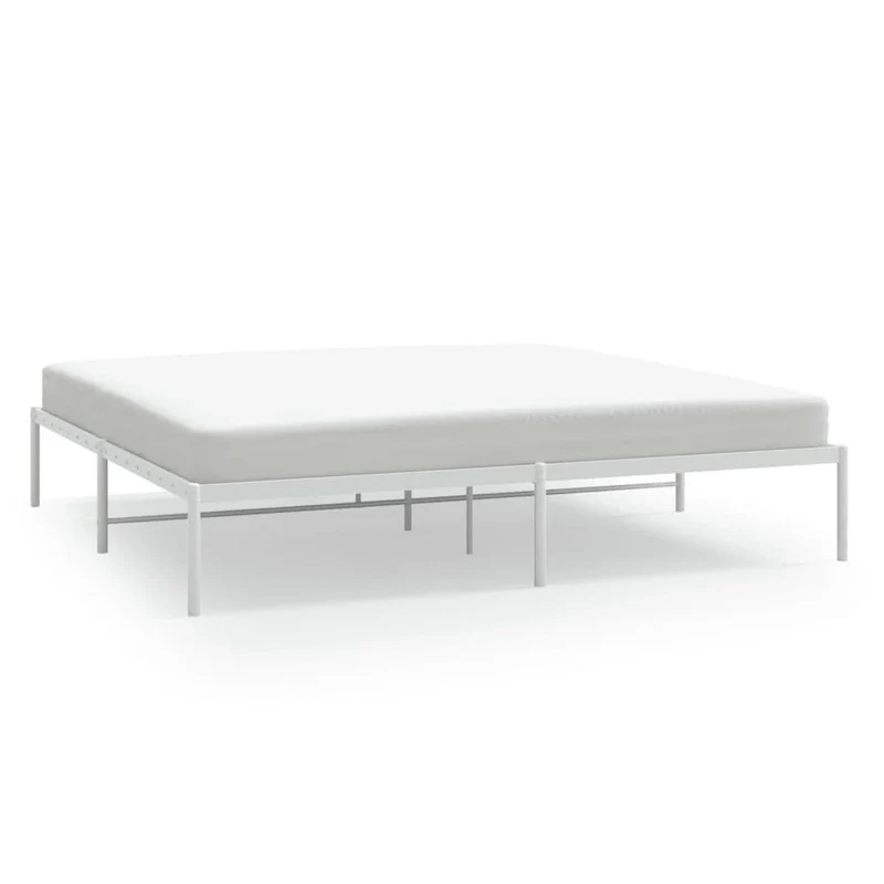 vidaXL Metal Bed Frame, No Mattress