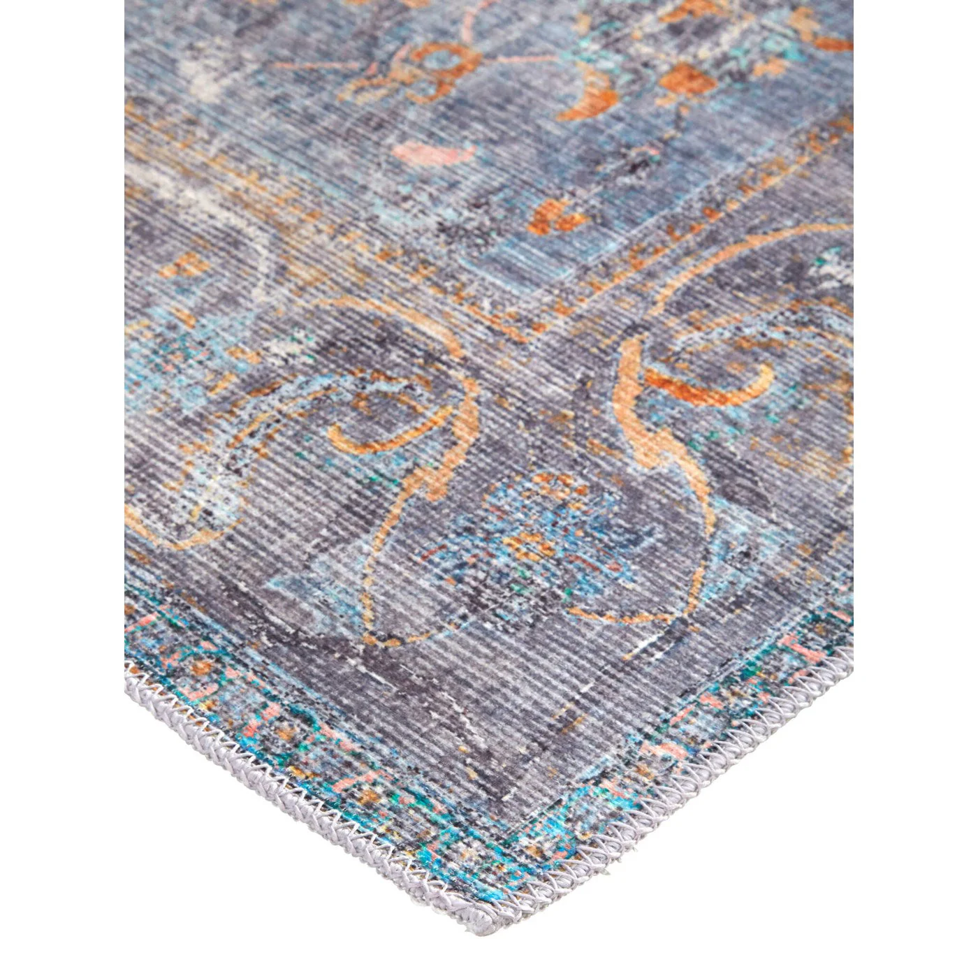 Percy Blue Multi Rug