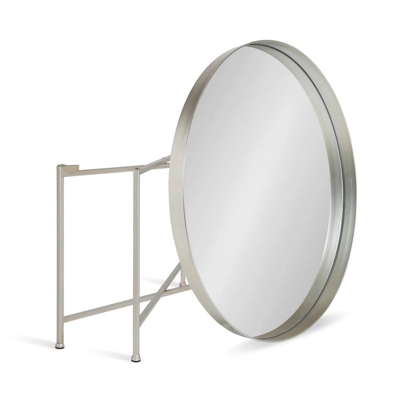 Kate and Laurel Celia Round Metal Coffee Table - 28.25x28.25x19