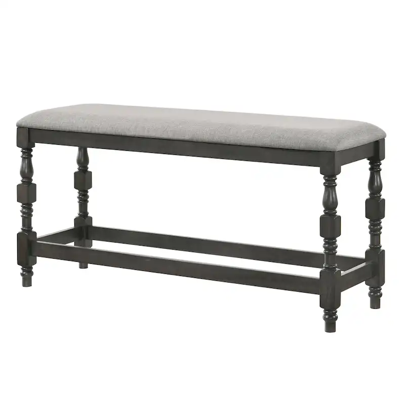 Graypath Farmhouse 50-inch Counter Height Bench