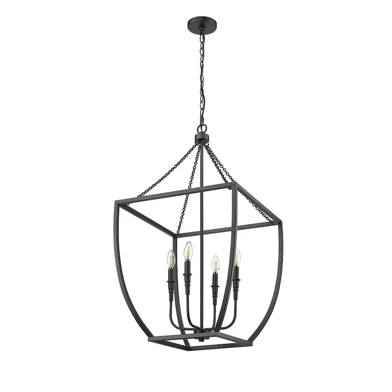 Millennium Lighting 13804 Kelsey 4 Light 20  Wide Taper Candle Pendant