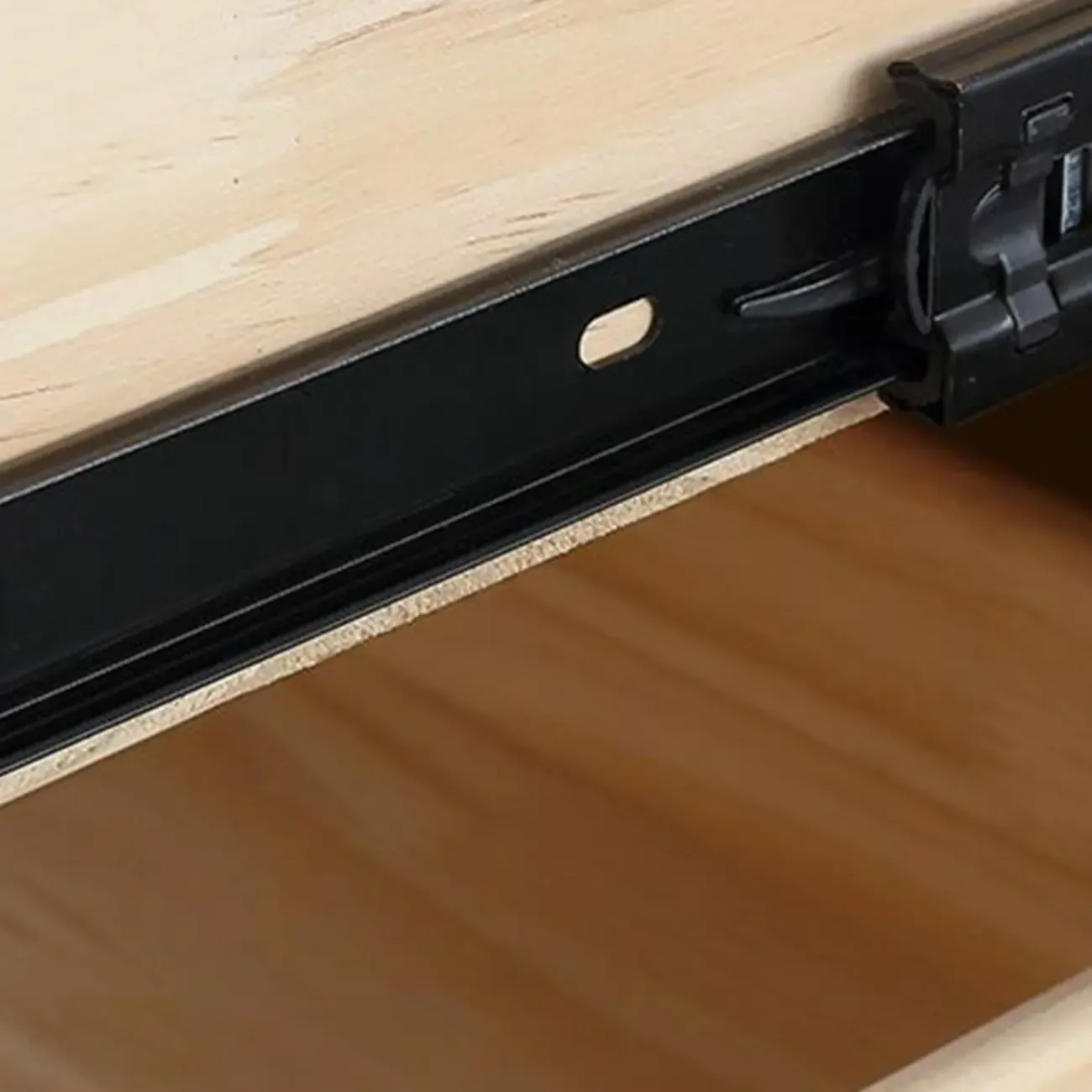 Modern White Pine Wood Leather 2-Drawer Nightstand