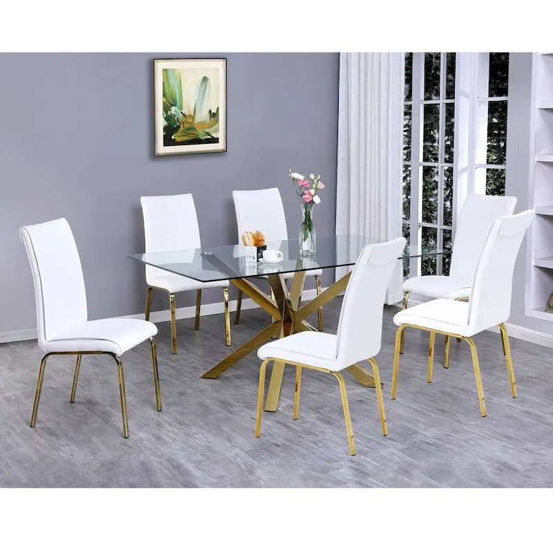 Best Quality Furniture 7-piece Dining Set