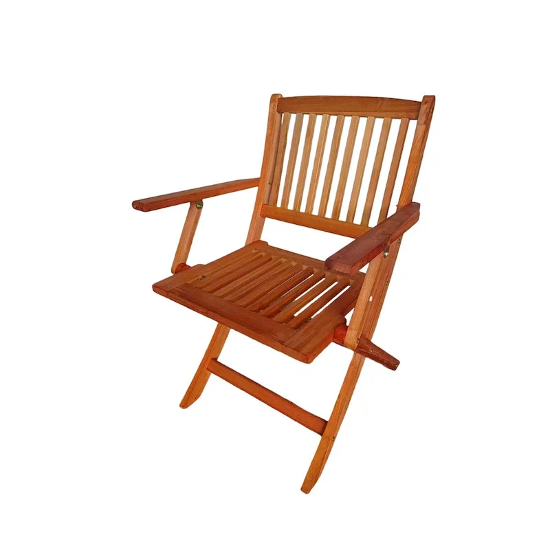 Wood Folding Chair Set of 4