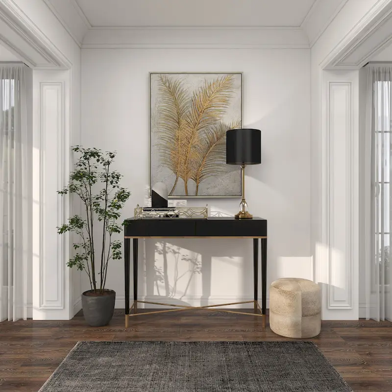 Metal Mirrored Tray - Silver - Roche River Decor