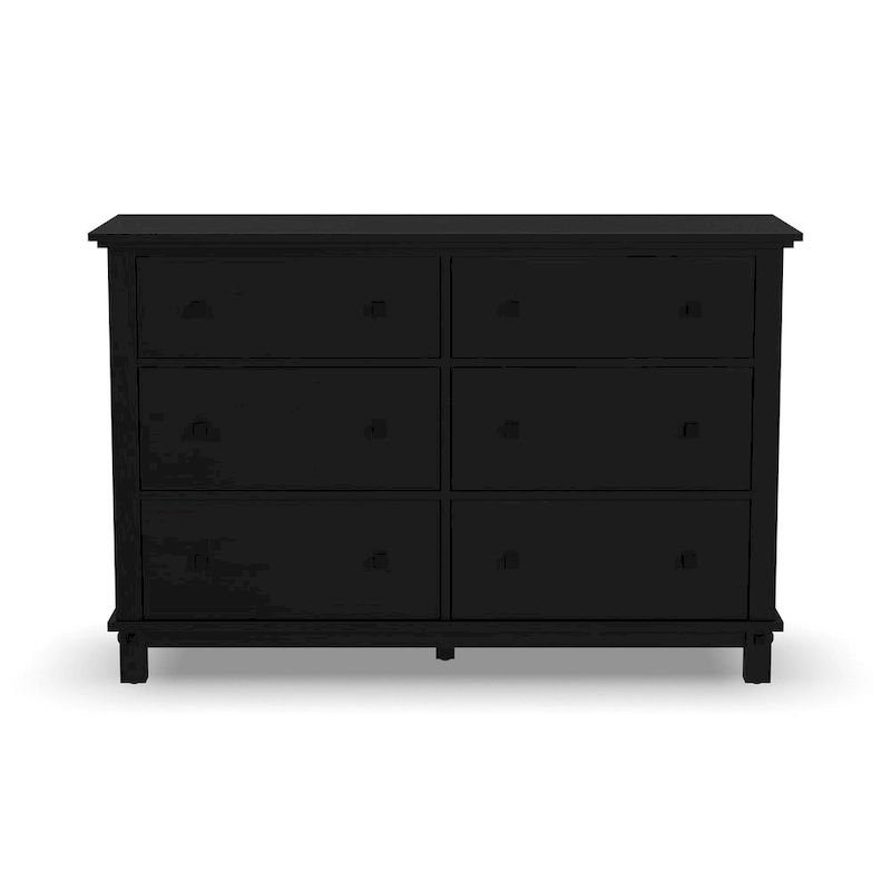 Oak Park Black Wood Dresser