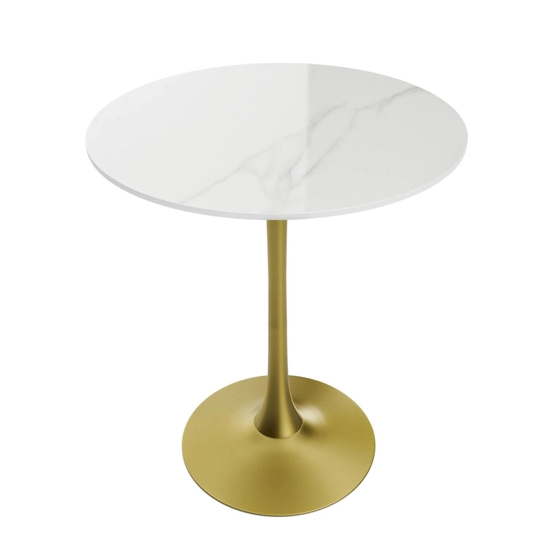 39.37  High Bar Table Round Cafe Bistro Pub Cocktail Kitchen Table Sintered Stone-top