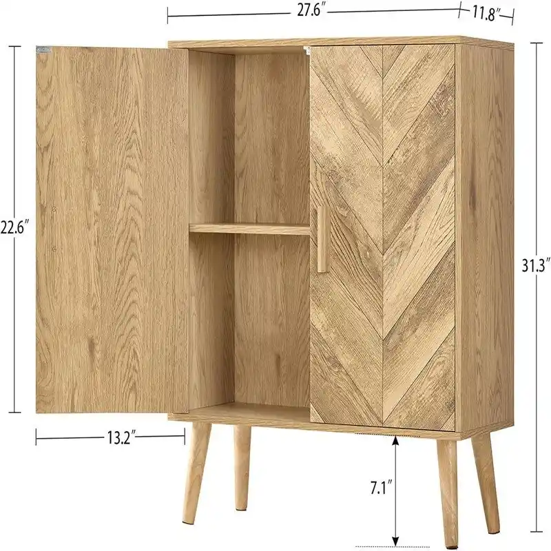 Buffet Cabinet with Adjustable Shelf — 11.8