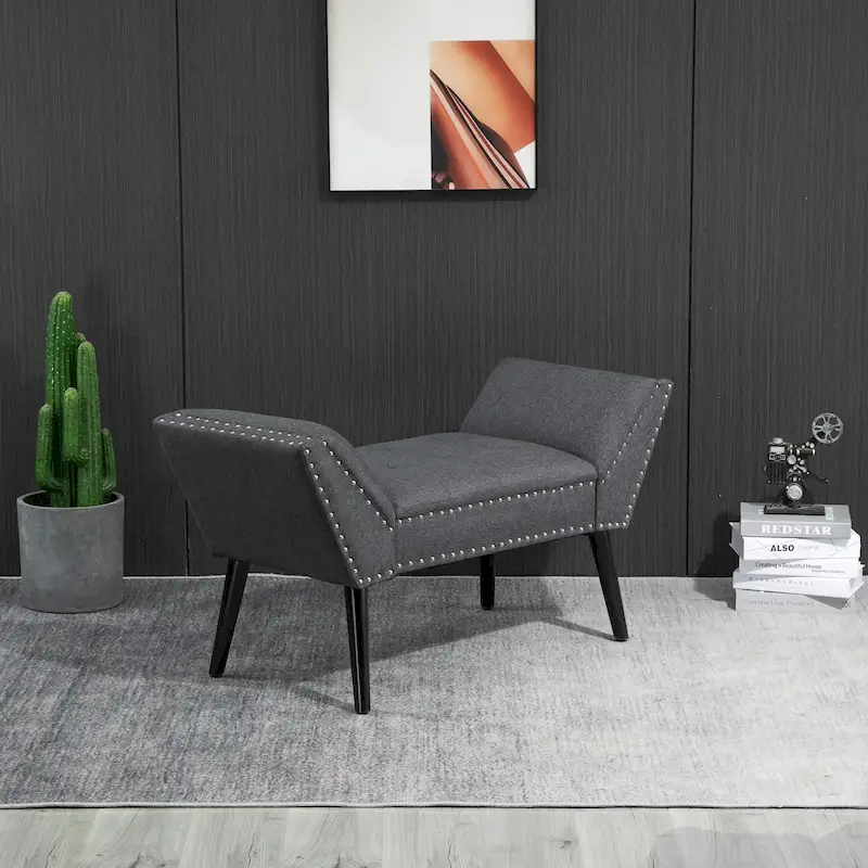 Avala Coffee Table w/Lift Top in Walnut & Black