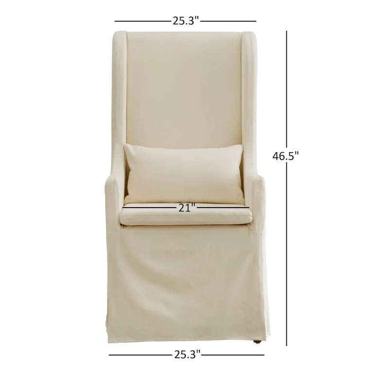 Potomac Wingback Host Chair by iNSPIRE Q Artisan