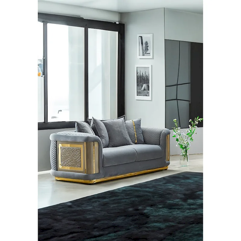 Luresta 2 Pieces Living Room Sets 1 Sofa 1 Love seat