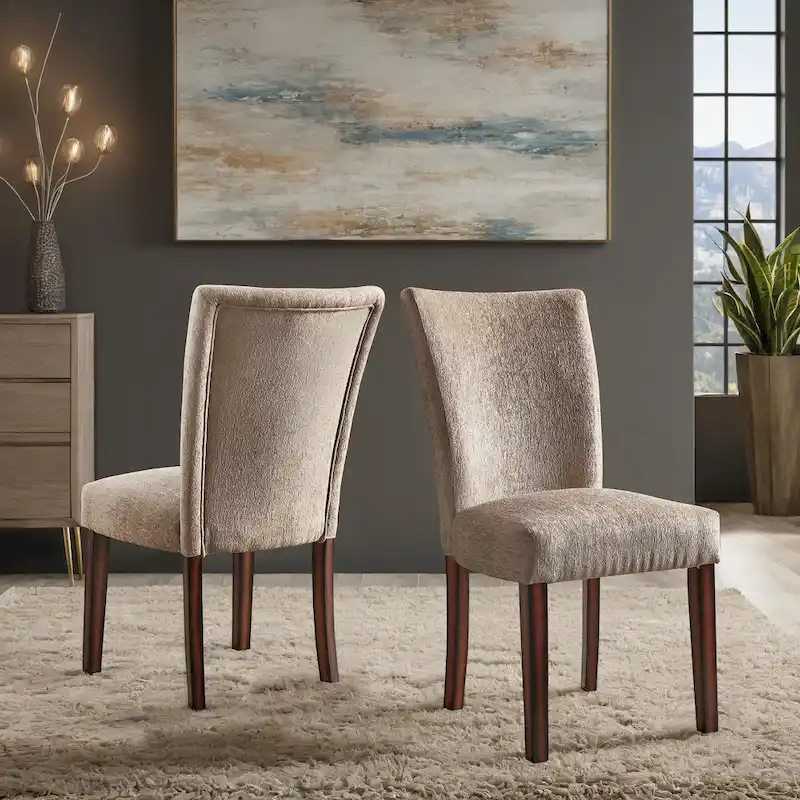 Upholstered Parsons Dining Chairs