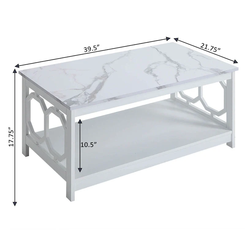 Coffee Table with Shelf