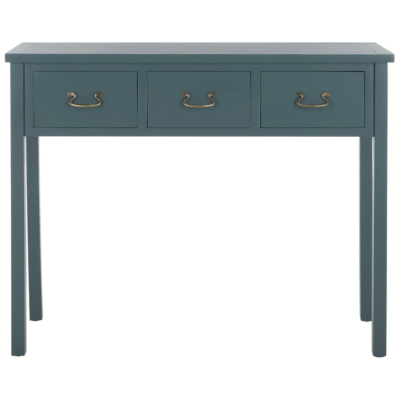 SAFAVIEH Marleine Antiqued Grey Console Table - 39.4 x 14.2 x 31.7 - 39Wx14Dx32H