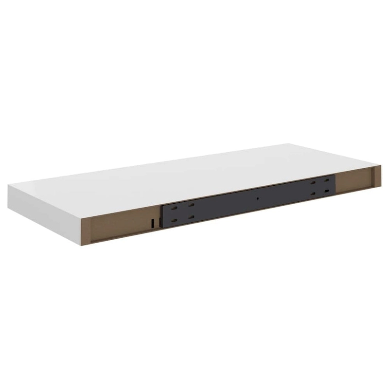 Floating Wall Shelves 2 pcs 23.6x9.3x1.5 MDF - 23.6 x 9.3 x 1.5 (L x W x H)