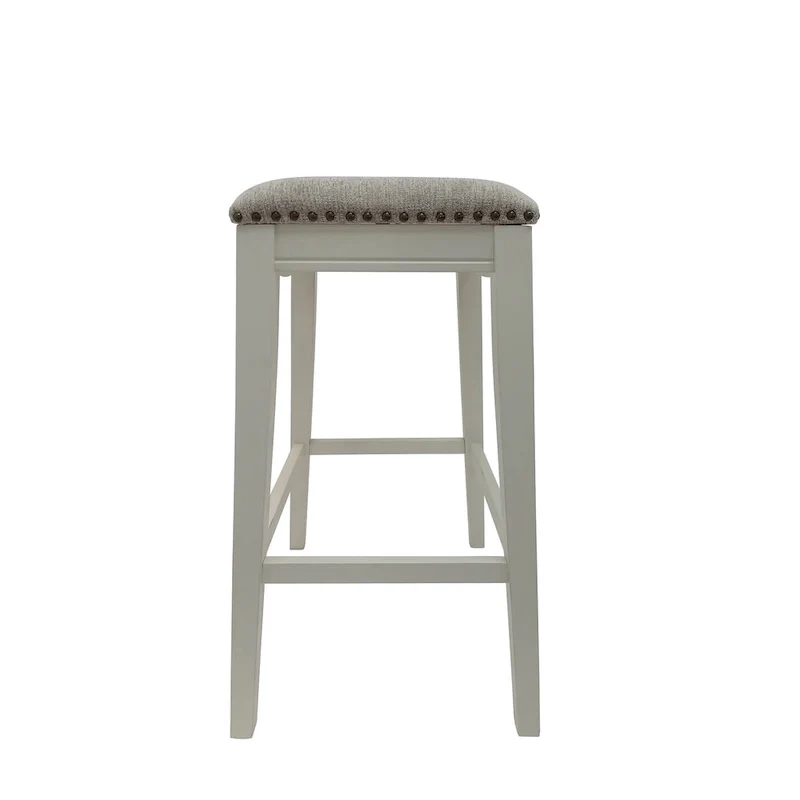 Carolina Living Sawyer 30 Saddle Barstool - Set of 2