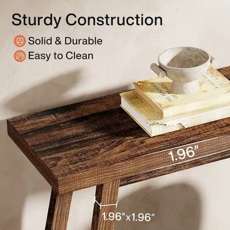 Extra Long Console Entryway Table, 70.9 Inches Console Table