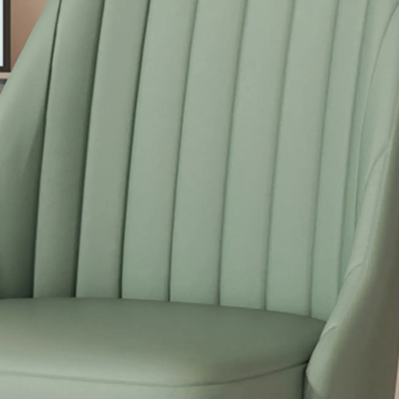 Modern Beige Adjustable Swivel Office Chair