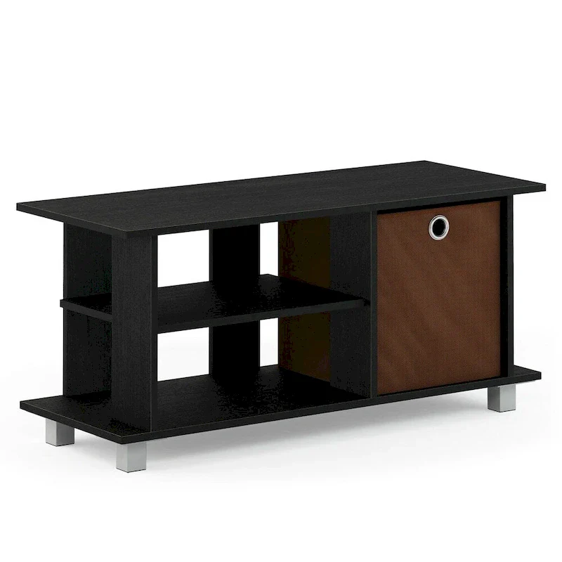 Compact TV Stand with Storage Drawers
