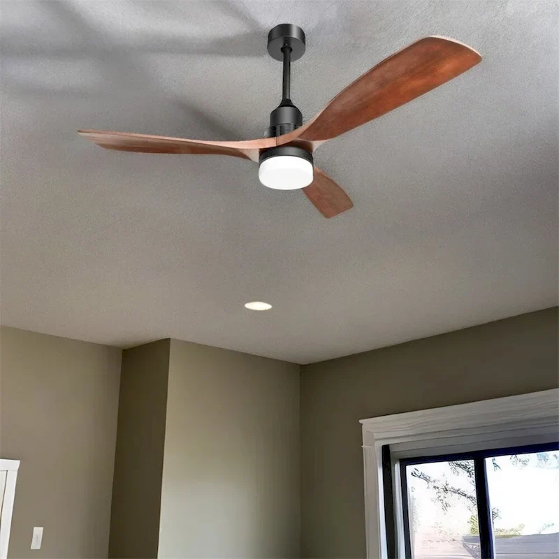 Ceiling Fan Light With 6 Speed Remote