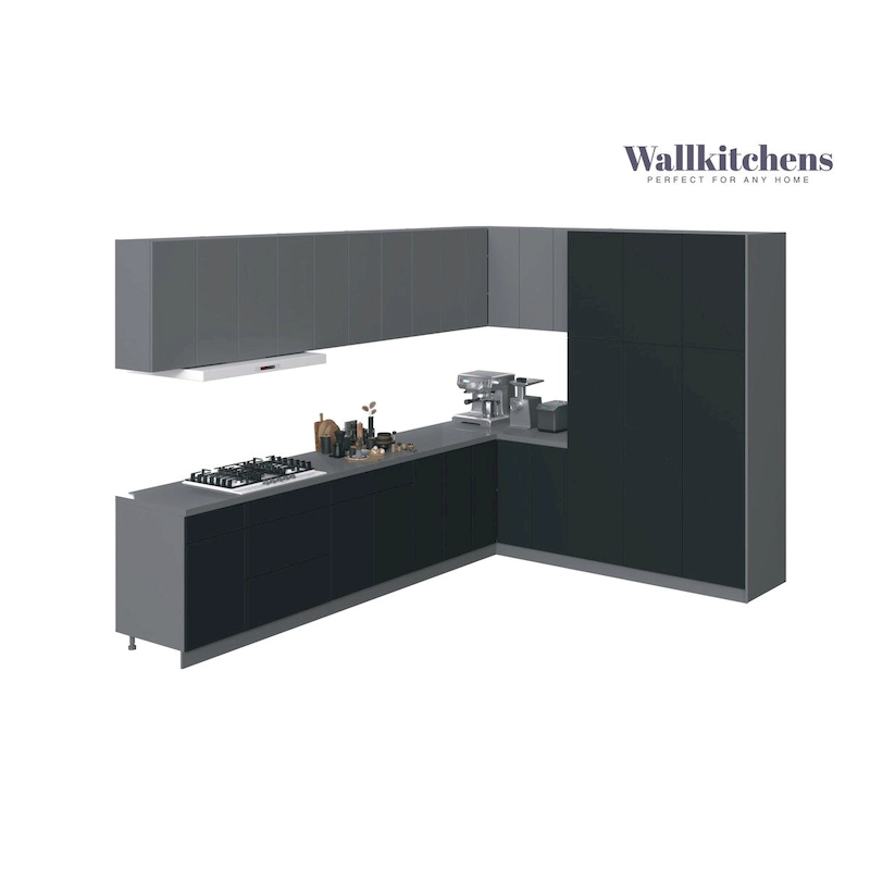 Kitchen Timeless Collection Black Color Base Size 12Ft Wide - 144x102