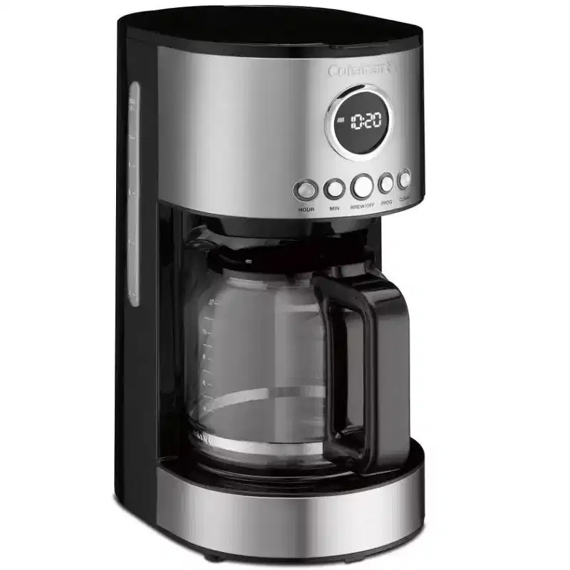 Refurbished: Cuisinart DCC-1220WMFR 12 Cup Coffee Maker, Stainless Steel  Manufacturer Refurbished