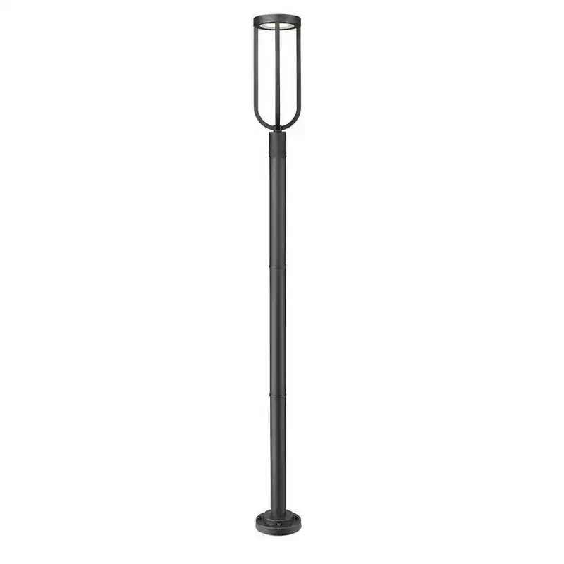 Z-Lite Leland 1 - Light Post Light in Sand Black