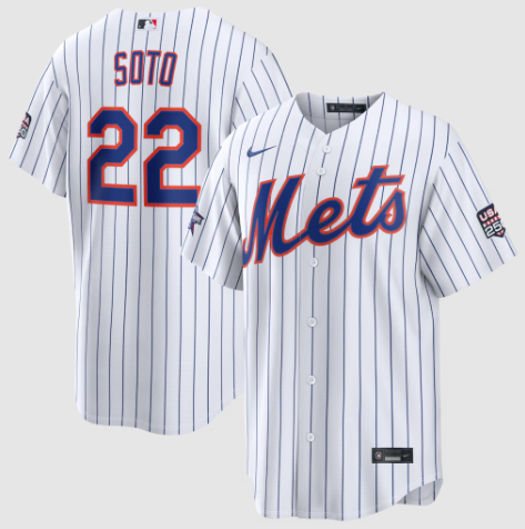 2026 All-Star Game New York Mets Juan Soto White Replica Jersey