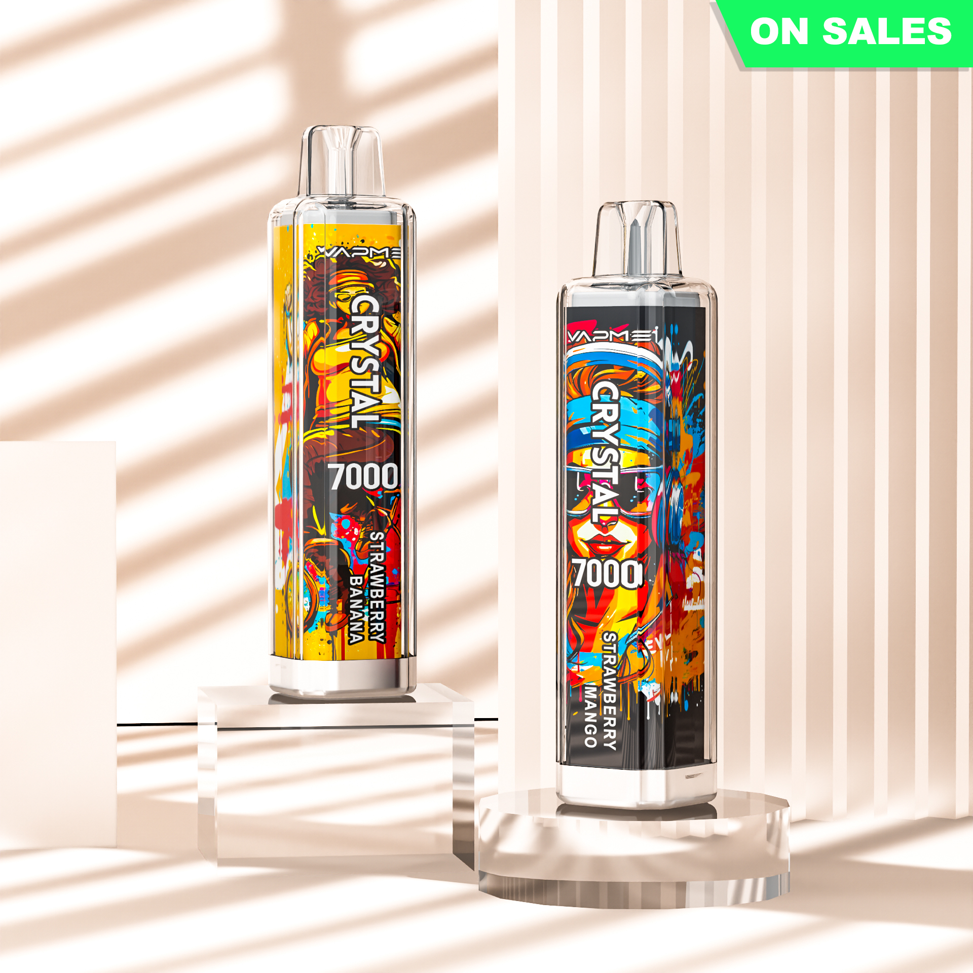 VAPME CRYSTAL 7000 - AMERICA STOCK