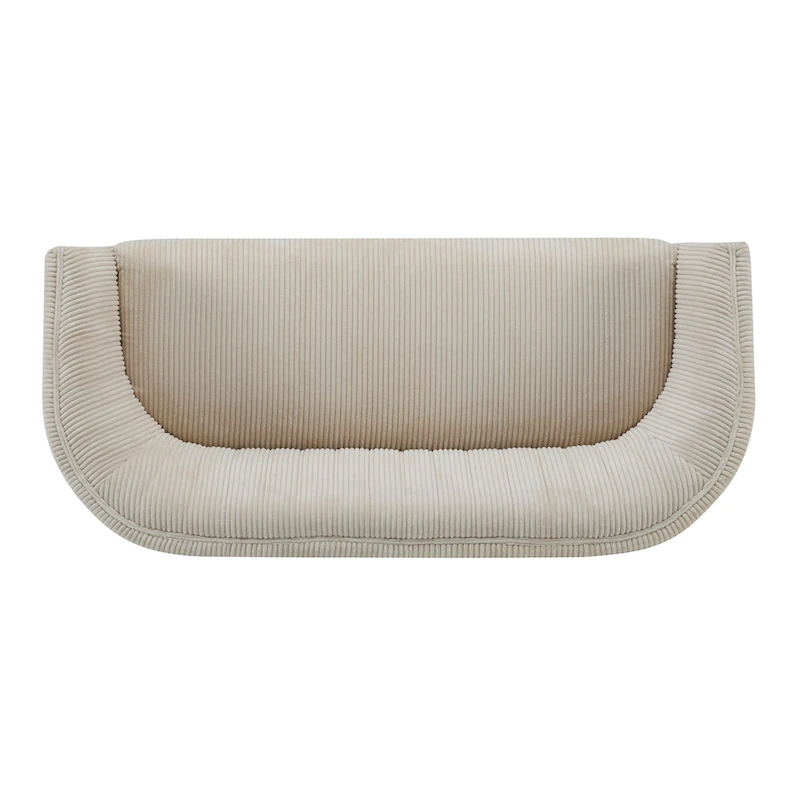 Galena Mid-century Modern Glam Loveseat by Christopher Knight Home