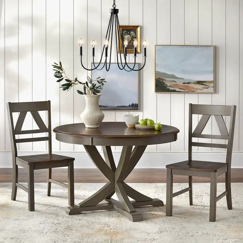 Simple Living Vintner Country Style Dining Chairs (Set of 2)