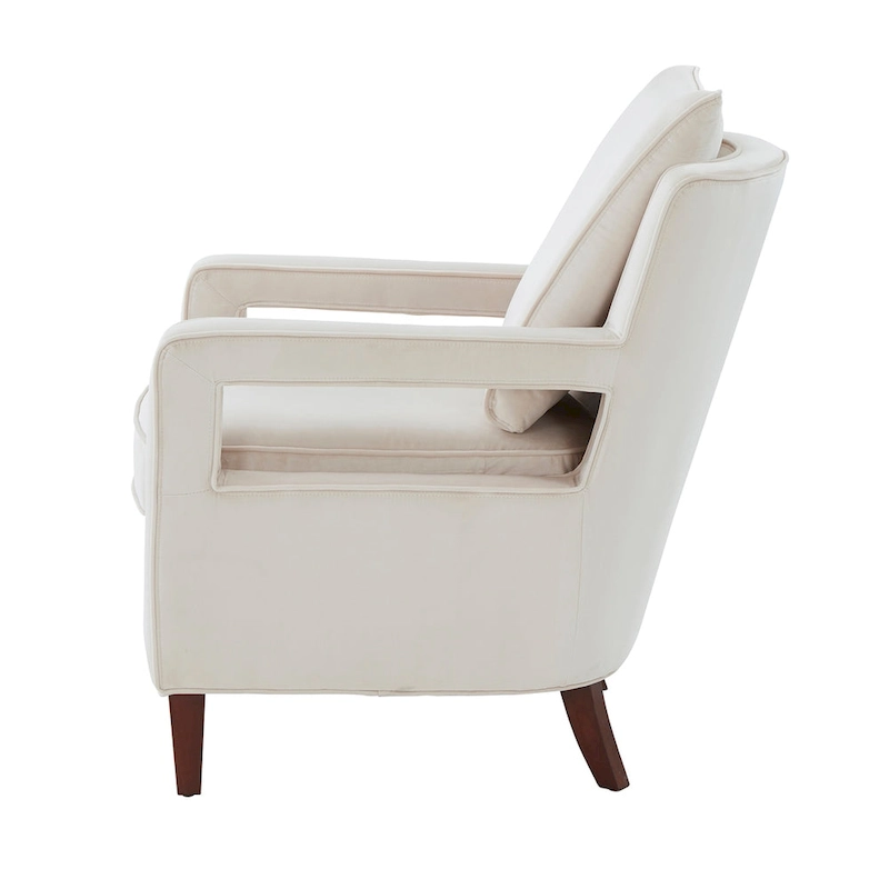 Velvet Accent Arm Chair