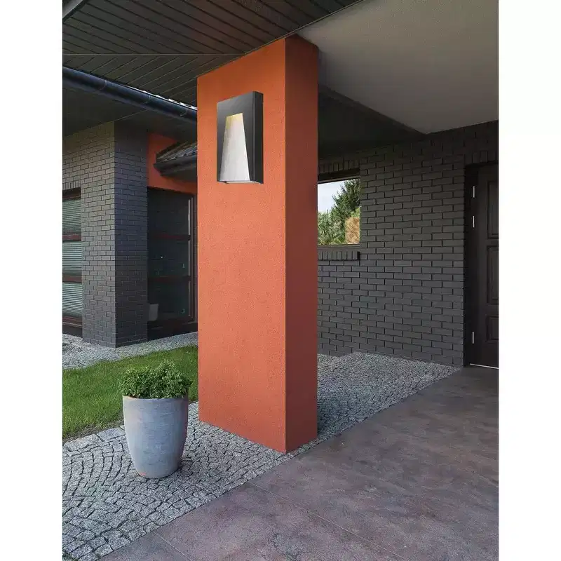 Millennial Collection LED Outdoor Fixture - 8 x 18 - Modern Design with Frosted Glass