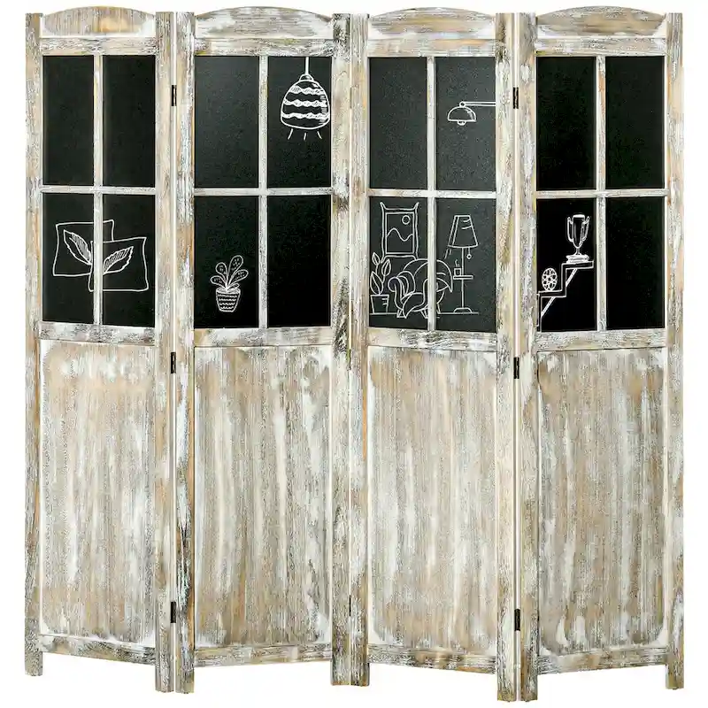 4 Panel Room Divider