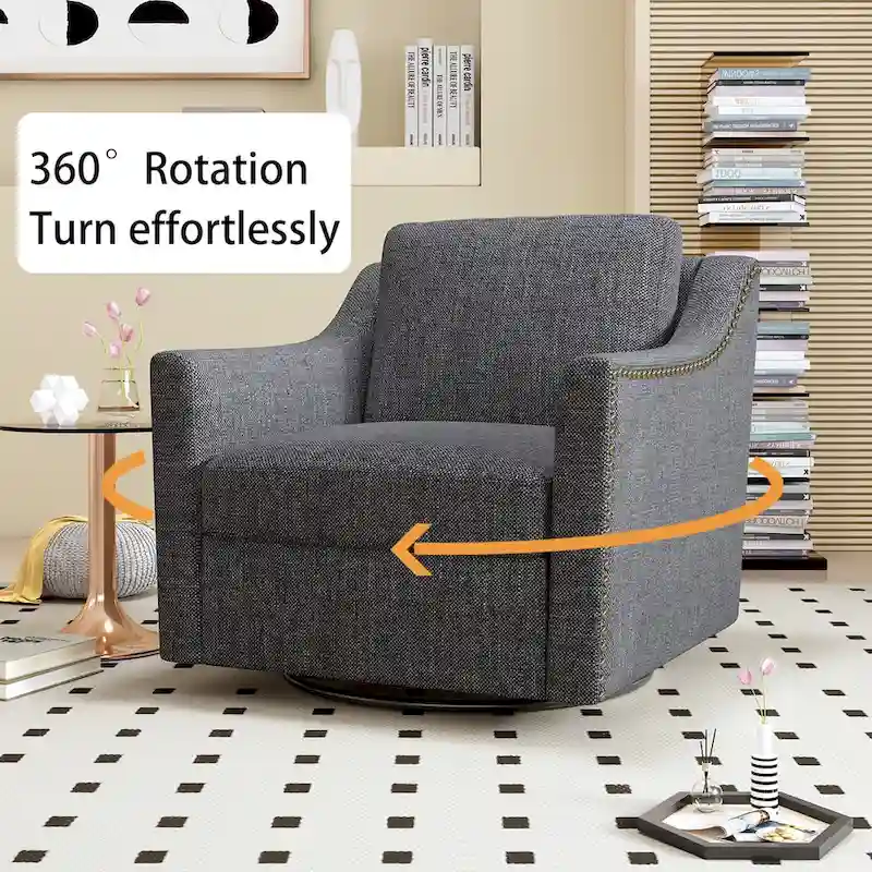 360 Degree Swivel Armchair