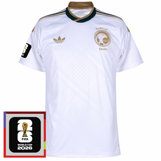 Saudi Arabia Away Jersey 2026-2027 incl. FIFA World Cup 2026 Patch